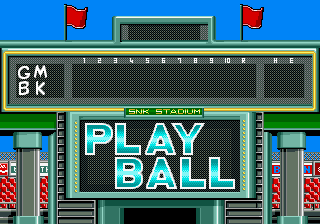 Baseball Stars Professional screenshot 10 for Neo Geo AES
